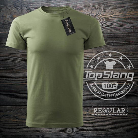 Topslang, Koszulka wojskowa męska, regular, rozmiar S Topslang