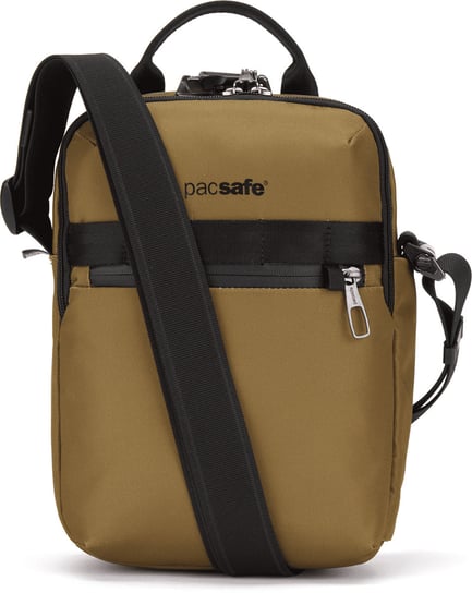 Torba antykradzieżowa na ramię Pacsafe Metrosafe X Vertical Crossbody 6L Tan Pacsafe