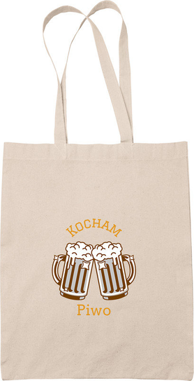 Torba Eco Kocham Piwo 4 Zebra
