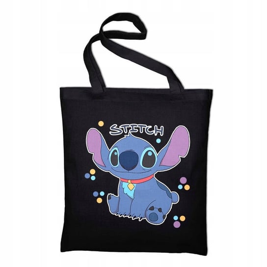 TORBA EKO CZARNA DŁUGIE UCHO LILO I STITCH Wzory StyleCouture