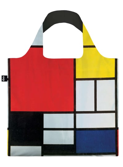 Torba miejska składana Loqi Piet Mondrian - composition Inny producent