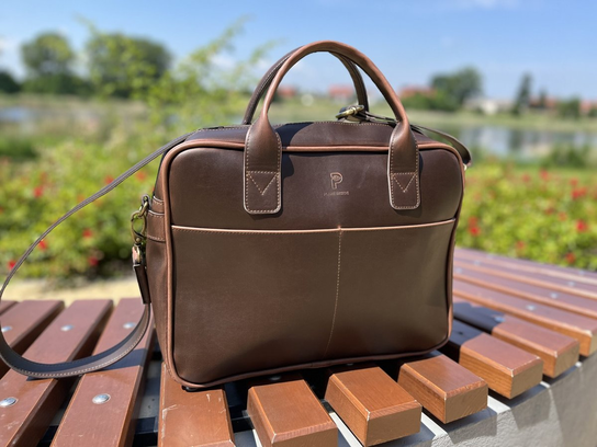 Torba na laptop Brown Plant Inside