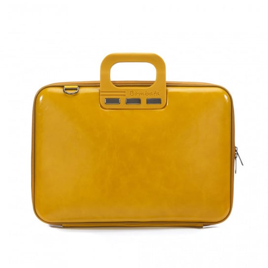 torba na laptopa Evolution 43 x 33 cm sztuczna skóra żółta TWM