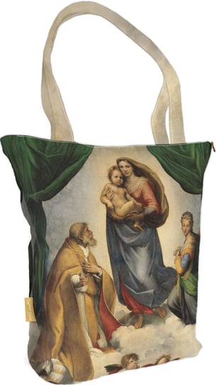 Torba na ramię shopper Madonna Sykstyńska Rafael Santi Inna marka