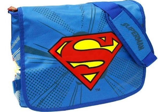 Torba na ramię, Superman, błękitna Eurocom