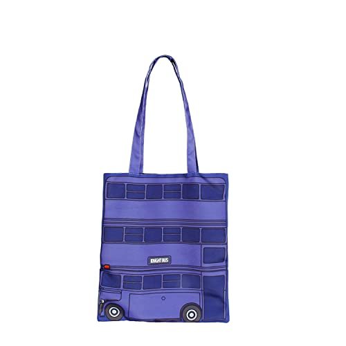 Torba na zakupy autobusowe Harry Potter Knight, liliowa, 33 x 40 cm Harry Potter