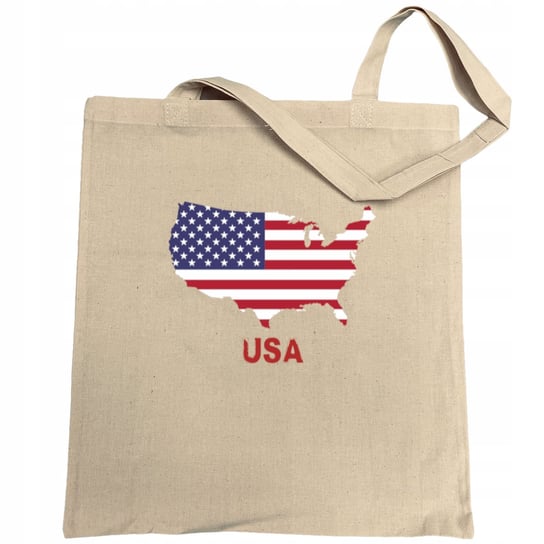 Torba na zakupy nadruk flaga USA Inna marka