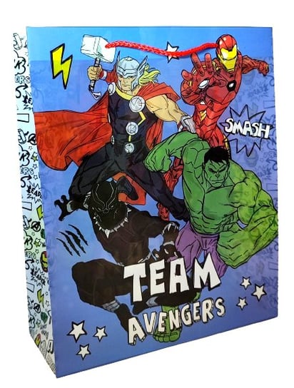 Torba prezentowa Marvel Avengers Team 39 cm. W&O