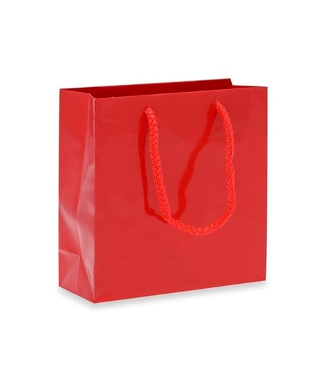 Torba prezentowa, Prestige, czerwona, 15x6x15 cm Neopak