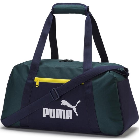 Torba Puma Phase Sports zielono-granatowa 075722 15 Puma