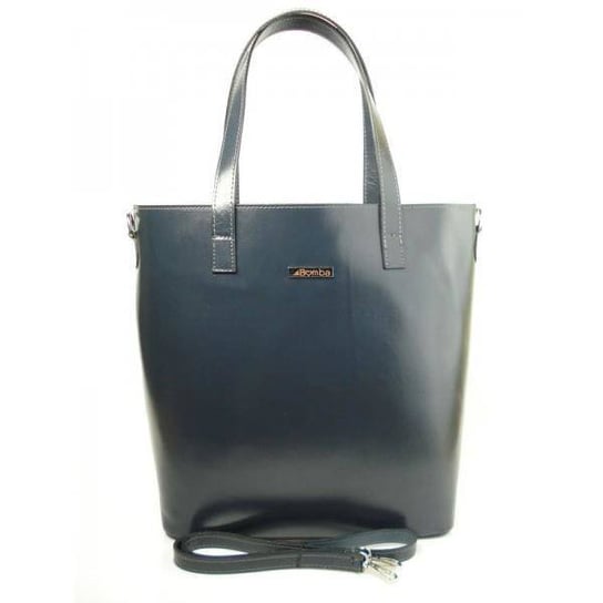 TORBA SHOPPER BAG A4 WŁOSKA laBOMBA SZARA SB4050G KEMER