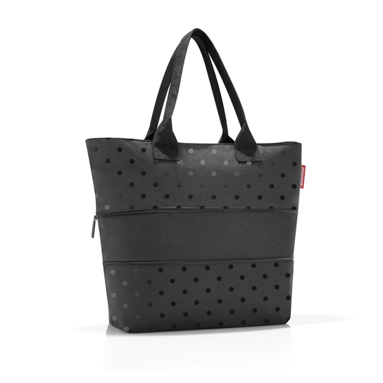 Torba SHOPPER E1, glossy dots black, Reisenthel Reisenthel