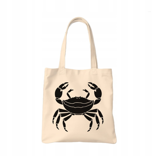 TORBA shopper "Krab" Bawełniana Inna marka