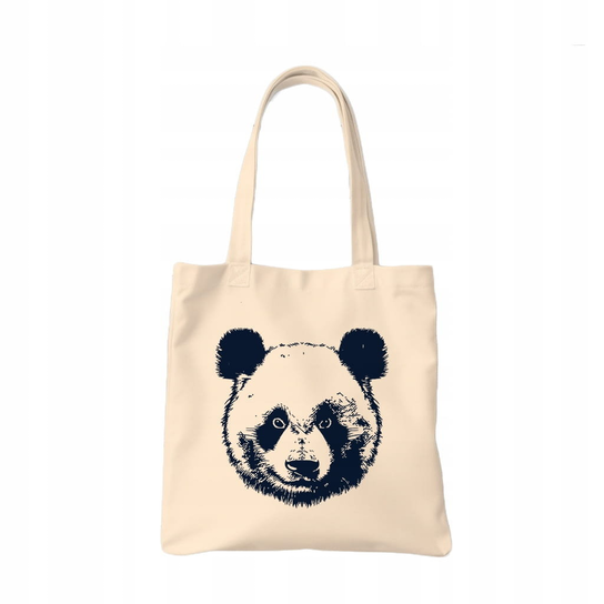 TORBA shopper "Panda" Bawełniana Inna marka