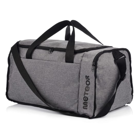 Torba Sportowa Fitness Podróżna Meteor Odyn 40L Szaro/Czarna Meteor