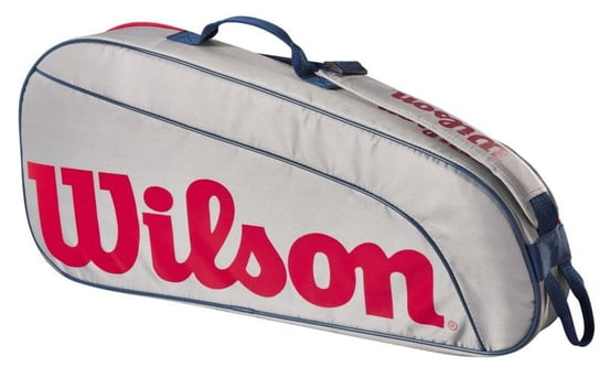 Torba tenisowa dziecięca Wilson Junior x3 grey/red Wilson