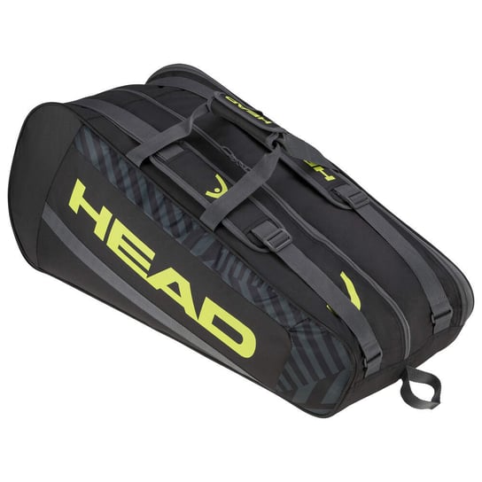 Torba tenisowa Head Base Racquet Bag M x 6 black/yellow Head