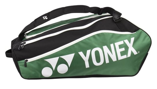 Torba tenisowa Yonex Clube Line Racket Bag x12 black/moss green Yonex