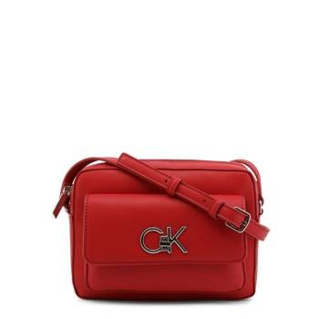 Torby na ramię marki Calvin Klein model K60K609114 kolor Czerwony. Torby Damskie. Sezon: Jesień/Zima Inny producent