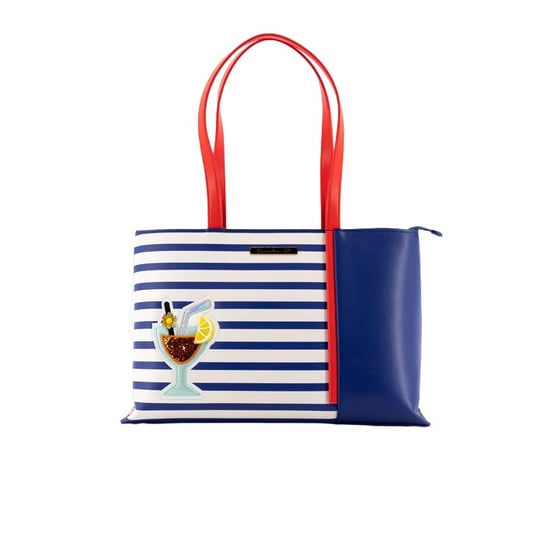 Torebka Braccialini Stripe Blue shopper BRACCIALINI