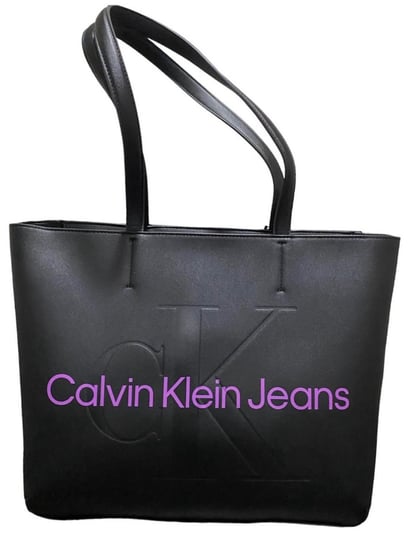 TOREBKA DAMSKA CALVIN KLEIN CK SKÓRA CKJ DUŻA SHOPPERKA ZW0ZW02485 BDS Calvin Klein