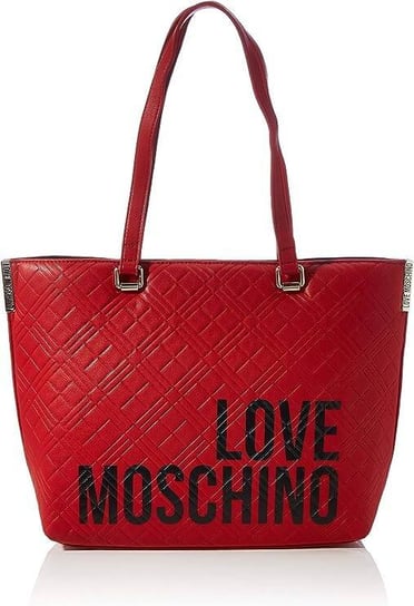 Torebka damska Love Moschino shopper czerwona Love Moschino