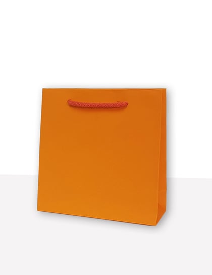 Torebka prezentowa, CD, pomarańczowa Mer Plus