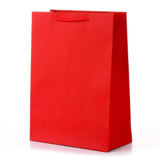 Torebka prezentowa czerwona, format BOOK 23,5 x 32 x 11 cm Europapier-Impap