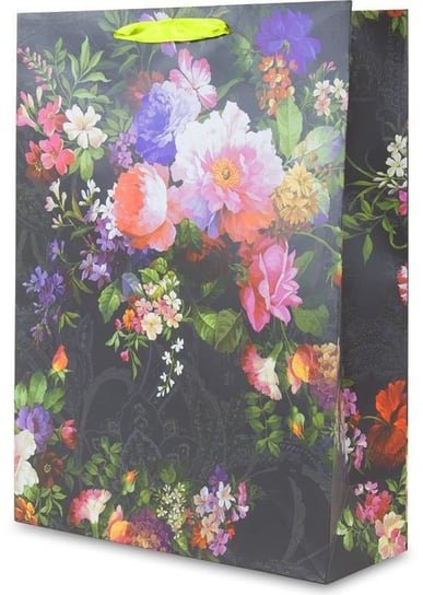 Torebka prezentowa, kwiaty, 41x30x12 cm Pigmejka