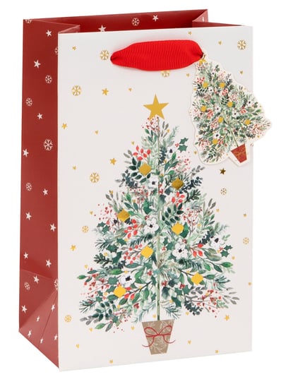 Torebka prezentowa, mała, Christmas Spruce Collection Empik