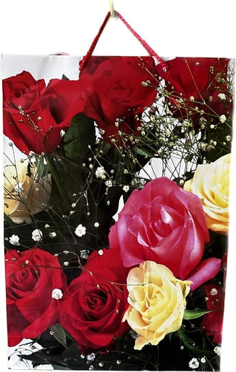 Torebka Prezentowa W Kwiatki Czerwone Róże Inna marka