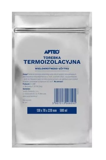 Torebka termoizolacyjna 500 ml, 1 sztuka APTEO