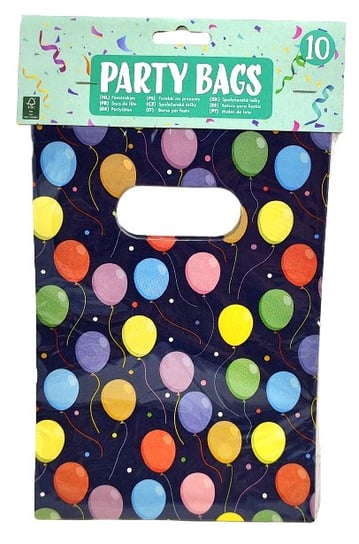 Torebki na słodycze /upominek Kolorowe balony 10 szt Inna marka
