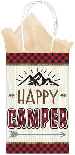 Torebki Papierowe Happy Camper Amscan