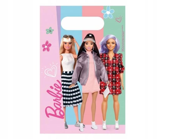 Torebki Prezentowe Barbie Sweet Life 23,6 X 15,8 Cm, 8 Szt Procos
