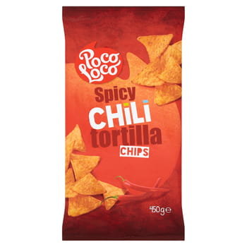 Torilla Chips Chilli 450g Poco Loco Poco Loco