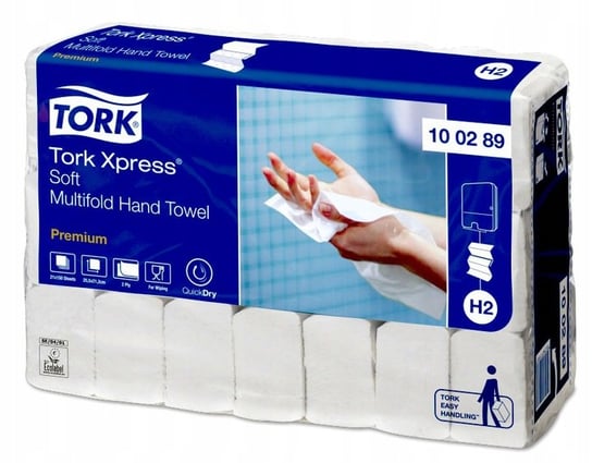 TORK Ręcznik Premium w składce 3 panelowej 10 02 89 [KARTON] Tork