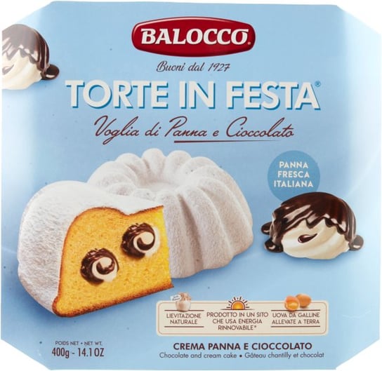 Torta Panna Cioccolato 400Gr Opk - Balocco Inny producent