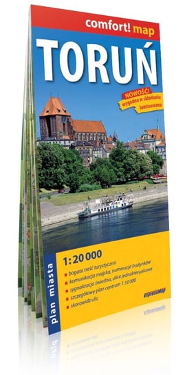 Toruń. Plan miasta 1:20 000 Opracowanie zbiorowe