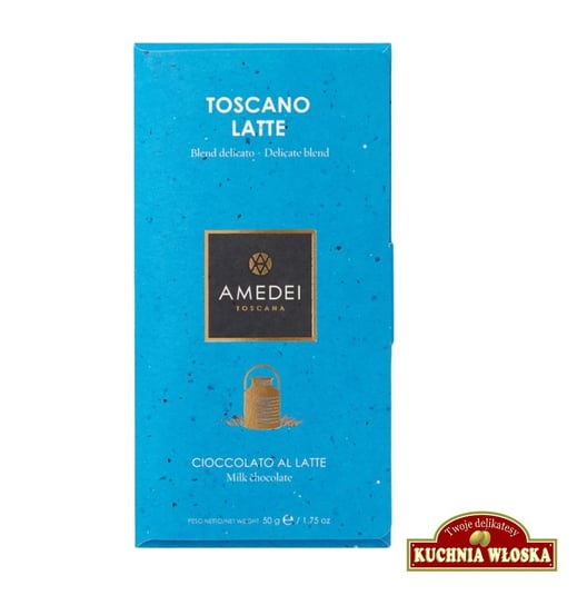Toscano Latte - czekolada mleczna 50g / Amedei Inna marka