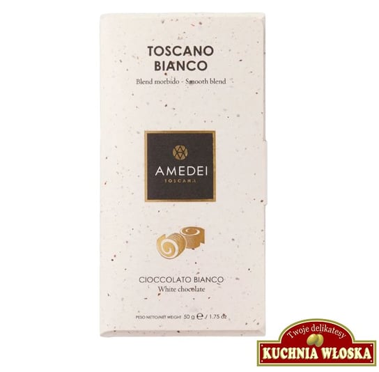 Toscano White - czekolada biała 50g / Amedei Inna marka