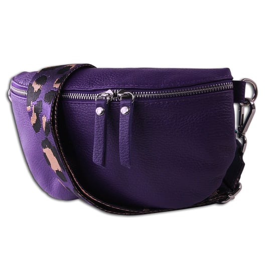 Toscanto Crossbody Bags torebka na pasek turkusowa, różnokolorowa skóra OTT807BV Toscanto