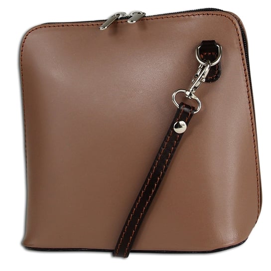 Toscanto Handbags torba na ramię, torba na ramię taupe, brązowa skóra OTT109UC Toscanto
