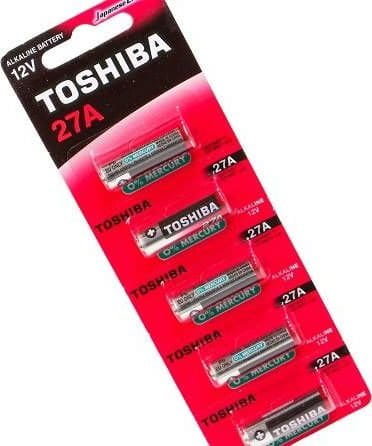 Toshiba Bateria A27 5 szt. Toshiba