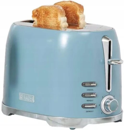 Toster Haden Brighton HAD211859 800W 7 stopni opiekania Niebieski HADEN