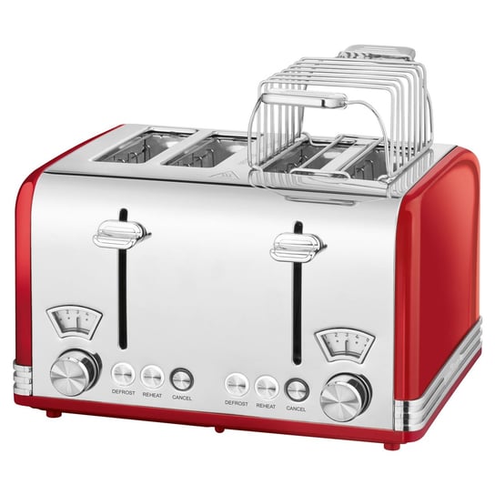 Toster na 4 kromki ProfiCook PC-TA 1194 czerwony Profi Cook