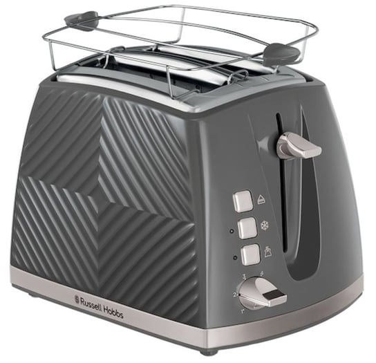 Toster RUSSELL HOBBS 26392-56/RH Groove 2S Grey Russell Hobbs