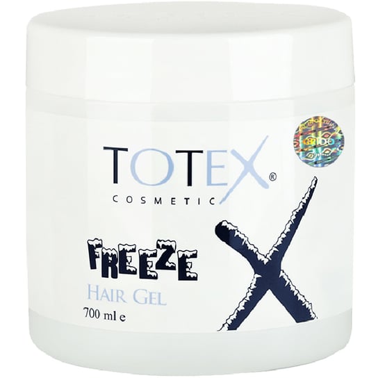 Totex Freeze Hair Gel, Bardzo Mocny Żel Do Stylizacji Włosów Z Filtrem UV, 700ml Totex
