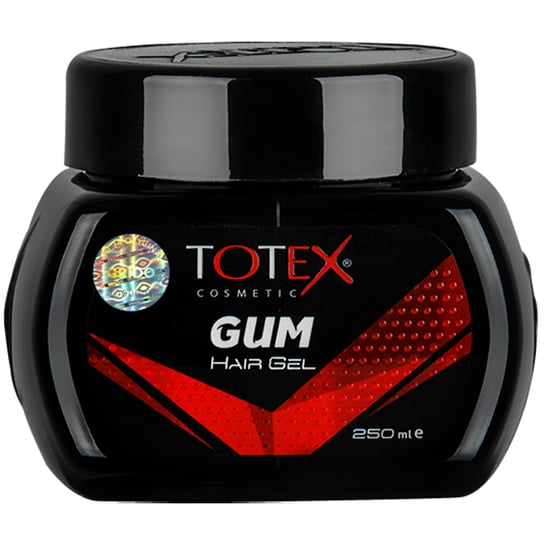 Totex Gum Hair Gel, Pogrubiający, Mocny Żel Do Stylizacji Włosów, 250ml Totex