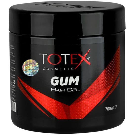 Totex Gum Hair Gel, Pogrubiający, Mocny Żel Do Stylizacji Włosów, 700ml Totex